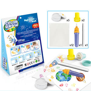 Juguetes de Dibujo Mágico para Niños, Pincel de Colores de Fantasía, Sello de Graffiti, Set de Pintura para Bebés, Juguetes Educativos Interactivos Montessori para Niños - Product Image 6