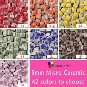 Soft Green Micro Mini Mosaic Tiles 5mm
