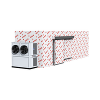 Industriële warmtepomp voedseldroger met 1000 kg capaciteit, hetelucht droogkast voor fruit & groenten