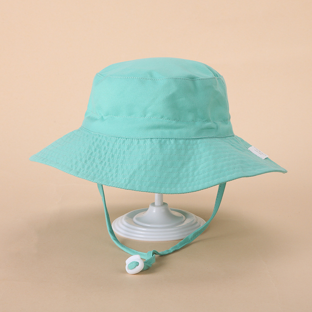 Aqua bébé garçon fille seau enfant enfant chapeau de soleil