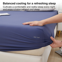 Drap-housse en tissu ultra-rafraîchissant, anti-acariens, épais, pour matelas 180*200cm, taille King, en stock, pré-emballé pour vente directe