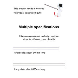 Portable Vet AI perangkat tabung Bovine sapi ternak dokter hewan instrumen Visual buatan inseminasi pistol untuk peternakan - Product Image 6