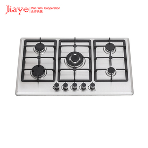 Piano Cottura a <span class=keywords><strong>Gas</strong></span> Industriale da Incasso 760mm con 5 Fuochi, Pannello in Acciaio Inox, Prezzo Conveniente - Product Image 5