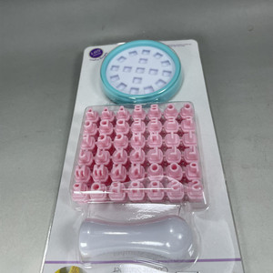 Sellos <span class=keywords><strong>de</strong></span> Galletas Ecológicos <span class=keywords><strong>de</strong></span> Plástico con Letras y Números Personalizados para Galletas, Alfabeto, Números, Símbolos, Cortadores <span class=keywords><strong>de</strong></span> Galletas DIY - Product Image 3
