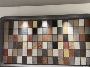 Revêtement mural souple en pierre moderne, panneau mural en argile naturelle modifiée pliable, panneaux en terre battue imprimés en 3D, <span class=keywords><strong>carrelage</strong></span> - Product Image 6