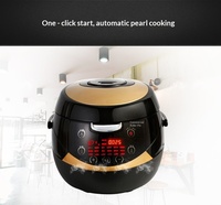 Machine à faire bouillir les perles en aluminium entièrement automatique, électrique, de qualité commerciale, capacité 5L, contrôle de la température, écran tactile numérique