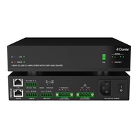 FHB AMP-150D 150W Dante Sınıfı D Amplifikatör 2x75W 70V 100V 4 8Ohm Yarım Raf 31 Bantlı GEQ RS-232