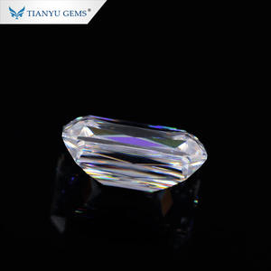 Tianyu <span class=keywords><strong>อัญมณี</strong></span><span class=keywords><strong>เพชร</strong></span>มอสซาไนท์แปดเหลี่ยมเพชรตัดไขว้ Def VVS <span class=keywords><strong>เพชร</strong></span>โมอิสซาไนต์หลวมสีขาว - Product Image 3
