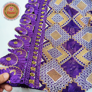 Nouvelle Arrivée Robe Boubou Dashiki Africaine en <span class=keywords><strong>Bazin</strong></span> Riche, Taille Mixte, Originale, Nigériane, Traditionnelle, Robe de Mariée ou Vêtement de Cérémonie - Product Image 6