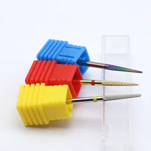 Hot! Silver Gold Nail <b>Drill</b> <b>Bit</b> Hot Carbide Bur Manicure Cutters Cuticle Clean Nail <b>Drill</b> Accessories Care Tools - Product Image 3