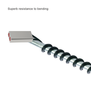 Sonde de capteur à fibre optique haute puissance Senpum, à réflexion diffuse, faisceau focalisé, résistance flexible, pour FU-40 - Product Image 3
