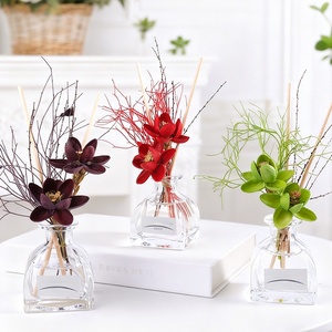 Produits très vendus en Europe et en Amérique, vente directe d'usine, bouteilles en verre personnalisables avec parfum ajouté, bougies éternelles - Product Image 3