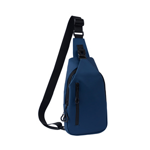 Sac banane en PU pour hommes et femmes, décontracté, tendance, imperméable, portable, sac de poitrine, sac banane, port USB, toutes saisons, pour les voyages - Product Image 5