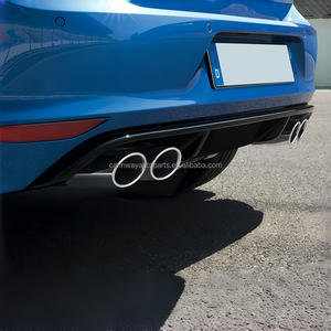 Mk7 R Lèvre Arrière Mk7 Accessoires Lèvre Arrière Spoiler Noir Pare-chocs Arrière Garde Brillant Noir Auto Pièces de Rechange pour <span class=keywords><strong>Golf</strong></span> 7 2015 - Product Image 5