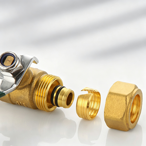 1 pièce Vanne à boisseau sphérique en acier inoxydable SS304, filetage femelle NPT, pour coupure d'eau, à levier, résistante à la corrosion, à passage plein, durable - Product Image 1