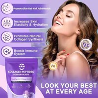 La poudre de supplément diététique de peptide liquide oral de collagène de marque propre réduit la perte osseuse et favorise la santé d'intestin