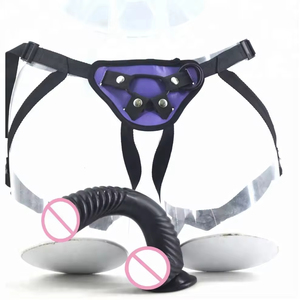 Juguete Sexual para Adultos sin Tirantes, Dildo de Silicona con Fuerte Ventosa, Caballo Negro Realista y Enorme para Mujeres - Product Image 4