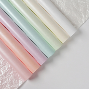 Papier de soie coloré fin de style coréen pour doublure intérieure de vêtements, emballage floral, vente en gros, emballage cadeau DIY - Product Image 1