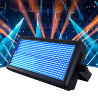 Lampu Strobo LED Matrix 300W Moving Head 864pcs RGB LED Putih DMX512 32bit Dimming 8+8 Prism Efek Strobo Runway untuk DJ Disko