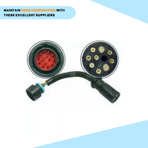 อะแดปเตอร์ชุดสายไฟสำหรับ866337T01 84-866337T01สำหรับประกอบชุดสายไฟ14พินสีเงิน10พินสีปรอท - Product Image 5