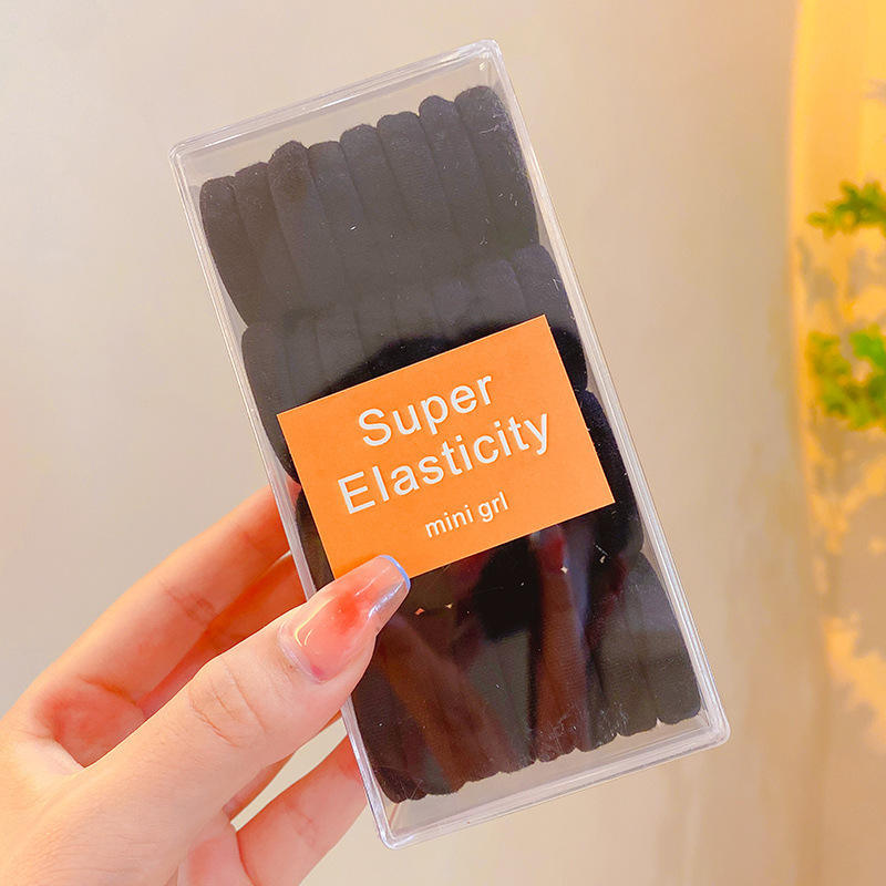 3แหวนผ้าขนหนูสีดำ