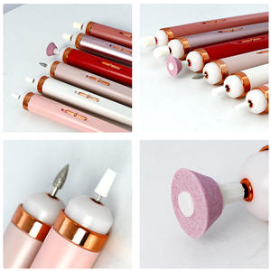 Perceuse à ongles professionnelle 5 en 1 accessoires outils fournitures de Salon perceuse à ongles électrique <span class=keywords><strong>ponceuse</strong></span> ongles manucure Machine moulin ensemble - Product Image 5