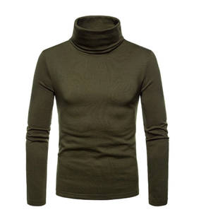 Camicia a maniche lunghe con ghetta al collo alto all'ingrosso biancheria intima a collo alto modale da <span class=keywords><strong>uomo</strong></span> - Product Image 5