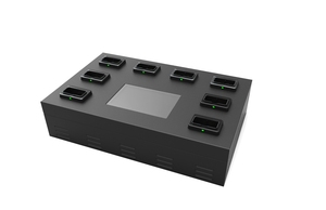 Station d'accueil multi-caméras avec écran tactile TFT LCD 7 pouces, prend en charge 8 caméras corporelles, téléchargement de données, chargement, disque dur amovible - Product Image 3