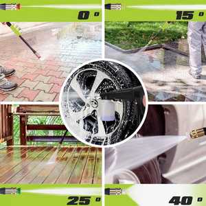 Nettoyeur haute pression portable en gros 220V 3000W Machine à laver électrique avec roues - Idéal pour une utilisation à domicile, dans le garage ou sur la cour - Product Image 6