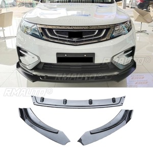 Difusor de Parachoques Delantero para Auto, Spoiler Negro Brillante, Pieza de Modificación para Geely Boyue 2018-2020, Protector de Parachoques, Accesorios para Auto - Product Image 5