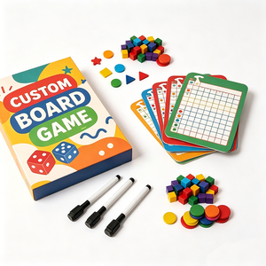 Vietnam Local Factory Custom Made Board Game OEM Personalized Box Plastic Pieces Complete Game Set Premium Party Games Supplier - Product Image 3