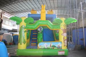 Toboggans secs gonflables pour animaux à louer Toboggans et château de rebond Château sautant avec kits de réparation - Product Image 2