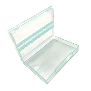 14 trous <span class=keywords><strong>Vide</strong></span> de Support de Peu De <span class=keywords><strong>Foret</strong></span> De Clou de 3/32 «Perceuses Support de Boîte Acrylique Transparente En Plastique Conteneur Cas Clous Accessoires - Product Image 3