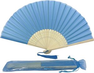 Wholesale Customizable Portable Hand <strong>Fans</strong> Foldable Pocket Decorative Accessories For Home Business Wedding Silk Hand <strong>Fans</strong> Bamboo - Product Image 4