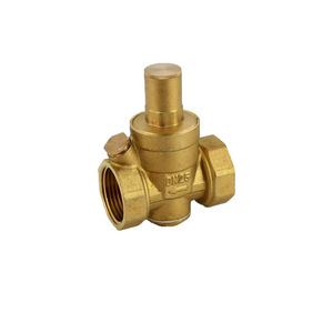 Vanne de réduction de pression en laiton pour route nationale 1, DN25, réglable, manuelle, pour alimentation en eau et drainage, joint élastique - Product Image 4