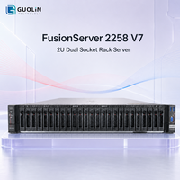 Serveur de données d'entreprise FusionServer 2258 V7 2U en rack, configuration personnalisable de RAM, SSD, HDD