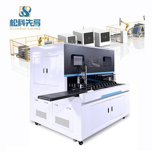 Ligne de production automatique PACK personnalisée à 10 canaux pour l'assemblage de batteries prismatiques pour système de stockage d'énergie solaire - Product Image 1