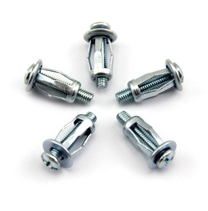 Vis d'expansion à écrou à pétale galvanisé au <span class=keywords><strong>zinc</strong></span>, vis à tête creuse Gecko, boulons à tête cylindrique, type de fixation - Product Image 5