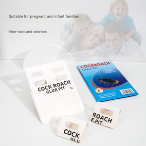 Carta in plastica eco-friendly economica a stato solido per uso domestico con bastone forte acchiappasogni trappola per colla per scarafaggi 14x22cm - Product Image 6