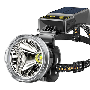 Ngoài trời năng lượng mặt trời <span class=keywords><strong>Powered</strong></span> Led Đèn Pha với tầm xa searchlight Type-C Lithium ion có thể sạc lại pin cho cắm trại - Product Image 1