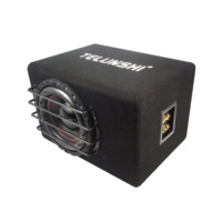Caissons de basses de voiture à double aimant RMS OEM 12 pouces 300W haut-parleurs de voiture avec boîte de subwoofer de voiture à basses fortes