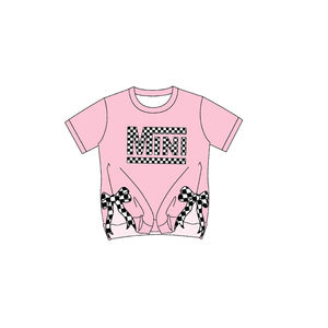 Précommande été fleur <span class=keywords><strong>MAMA</strong></span> MINI lettre petites filles T-Shirt mode adulte femmes chemise haut maman et moi chemise nouveaux Styles - Product Image 5