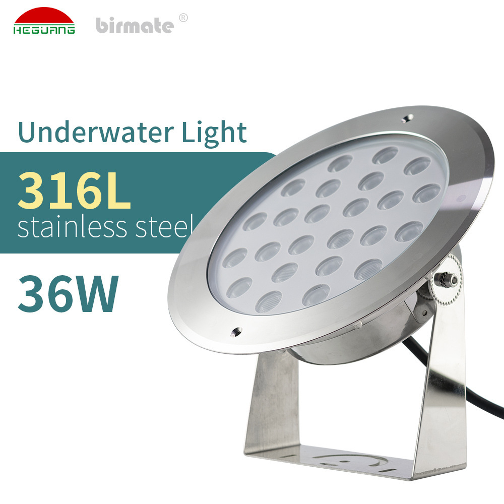 DC24V 36Watts SS316L Garden Pond Underwater Led Swimming Pool Lights