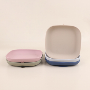 <span class=keywords><strong>Vajilla</strong></span> segura y moderna con ventosa, plato de comedor de silicona y <span class=keywords><strong>vajilla</strong></span> de entrenamiento, cuencos de alimentación sólidos y bonitos para niños durante más de <span class=keywords><strong>6</strong></span> <span class=keywords><strong>meses</strong></span> - Product Image 6