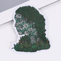 Pegatinas de vinilo troqueladas personalizadas, Pegatinas transparentes adhesivas impermeables para logotipo de empresa para velas, marcos de fotos artesanales