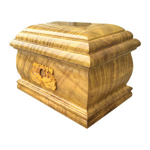 Oymalı Ahşap <span class=keywords><strong>Urn</strong></span>-OEM/ODM Çevre Dostu Biyobozunur 200 Kübik İnç İnsan Külleri için Kremasyon <span class=keywords><strong>Urn</strong></span>'u Evcil Hayvan/Bebek Anıtı - Product Image 2