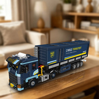 Mould King 24125 2026 Nuevo Camión de Transporte de Carga, Serie de Kits de Modelos de Camiones de Contenedores, Regalos Coleccionables, Sets de Bloques de Construcción