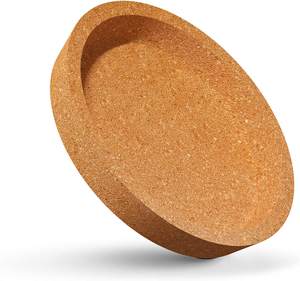 Sous-verre en liège pour boissons, verre en liège, verre à vin et bière, 4 pouces marron - Product Image 2