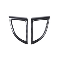Volant de voiture en plastique pour CRV modèle 12-14, motif carbone modifié, panneau de navigation noir, décoration intérieure de voiture