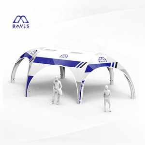 Grande tente gonflable, tente géante d'exposition d'aviation, pavillon d'exposition, auvent hermétique, tente gonflable connecté - Product Image 1